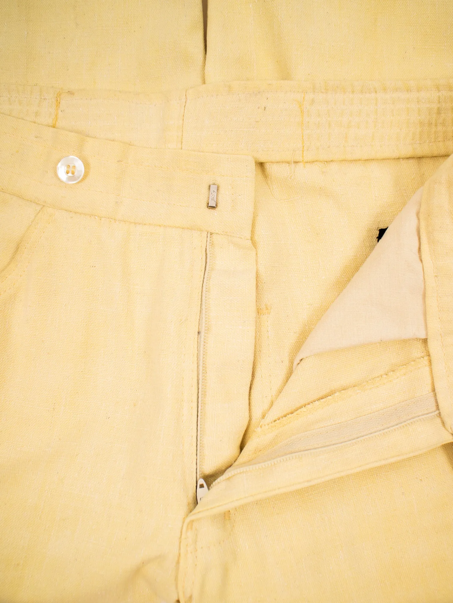 1960's yellow bell slacks