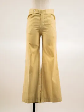 1960's yellow bell slacks