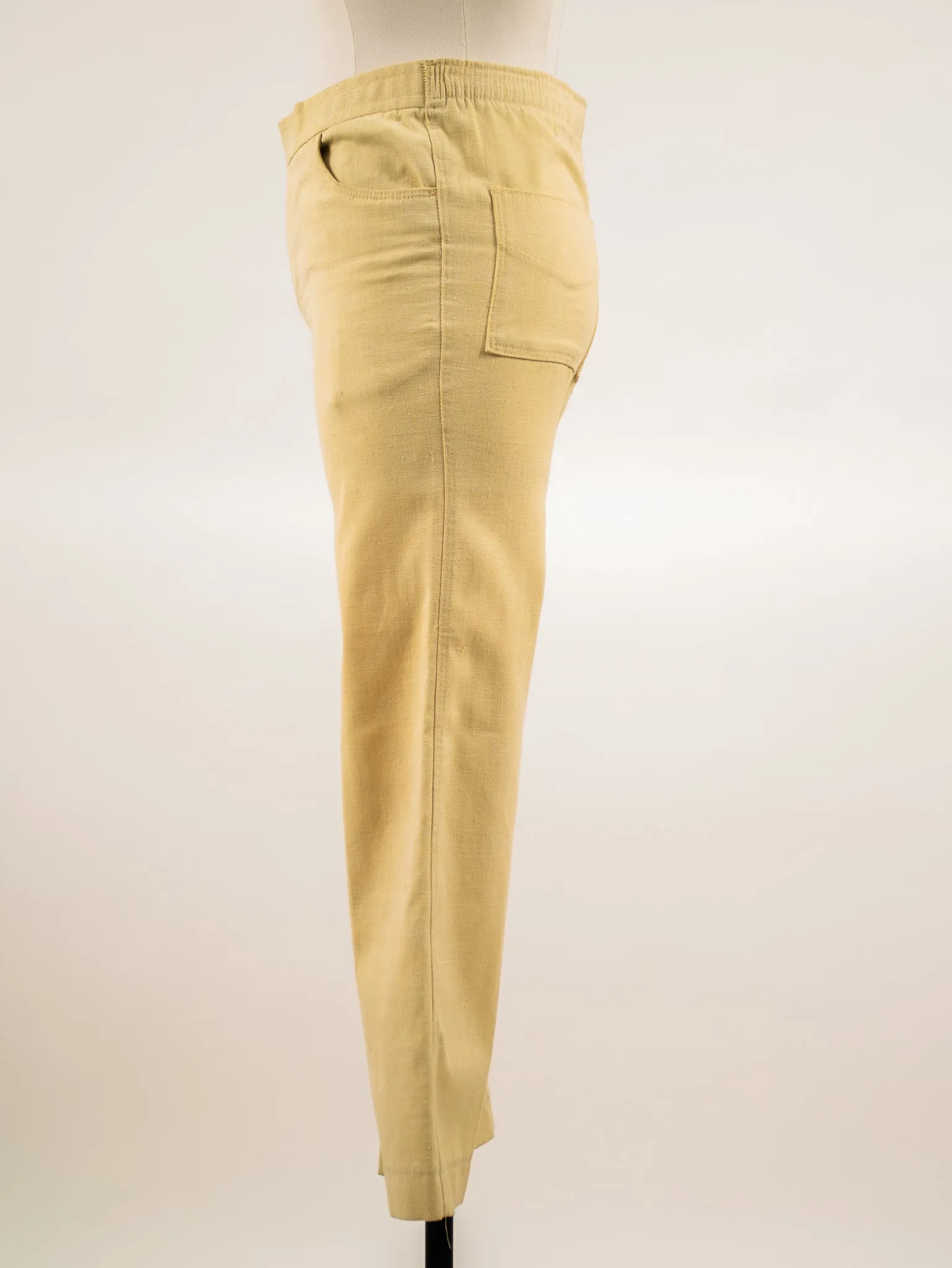1960's yellow bell slacks