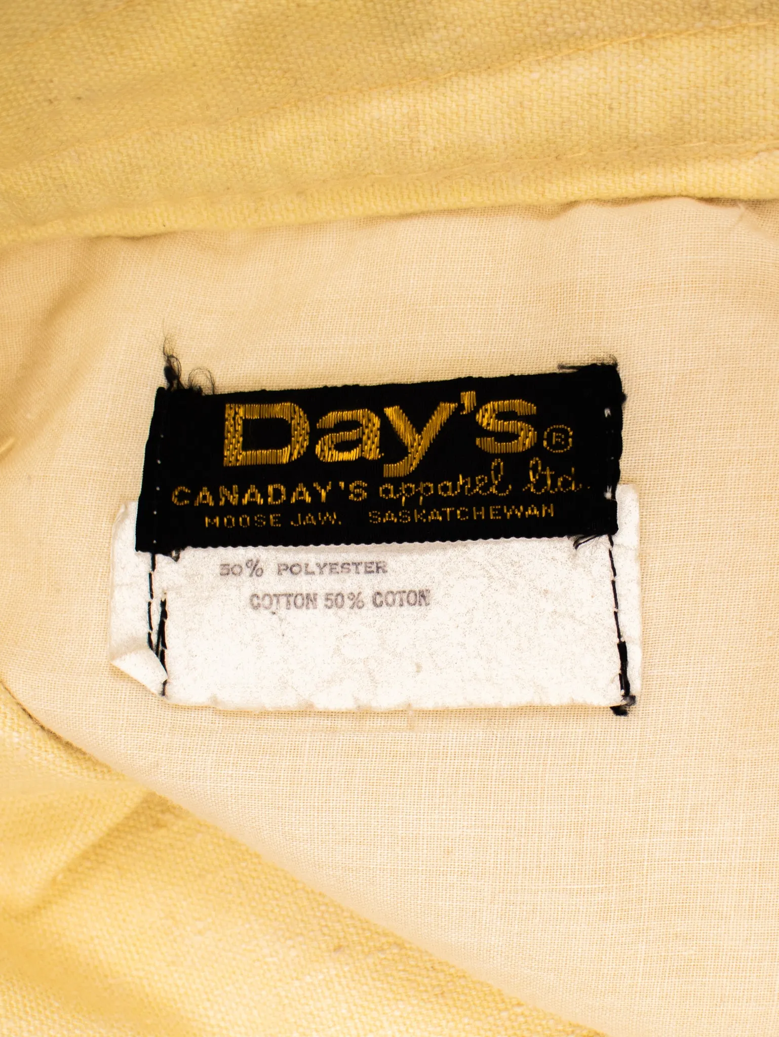1960's yellow bell slacks