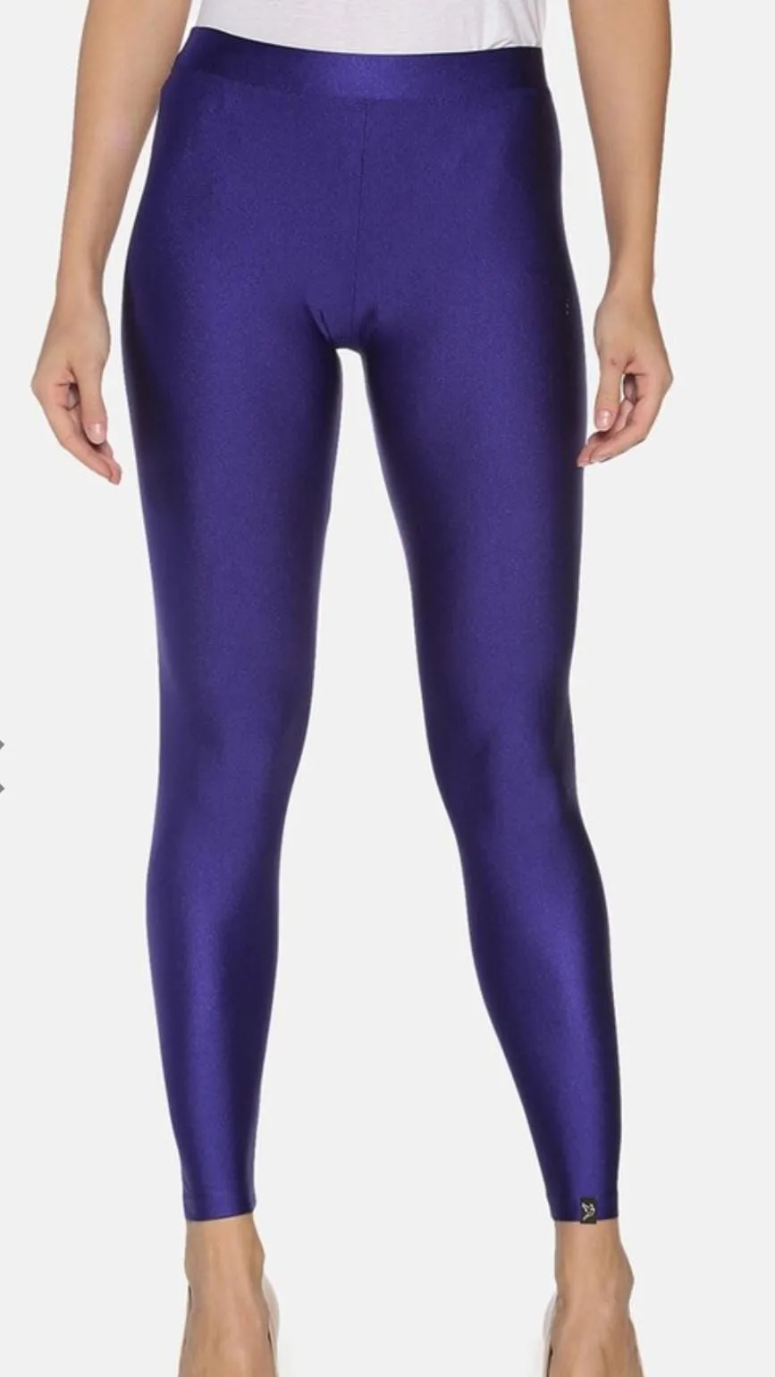 Mettalic jegging high waist