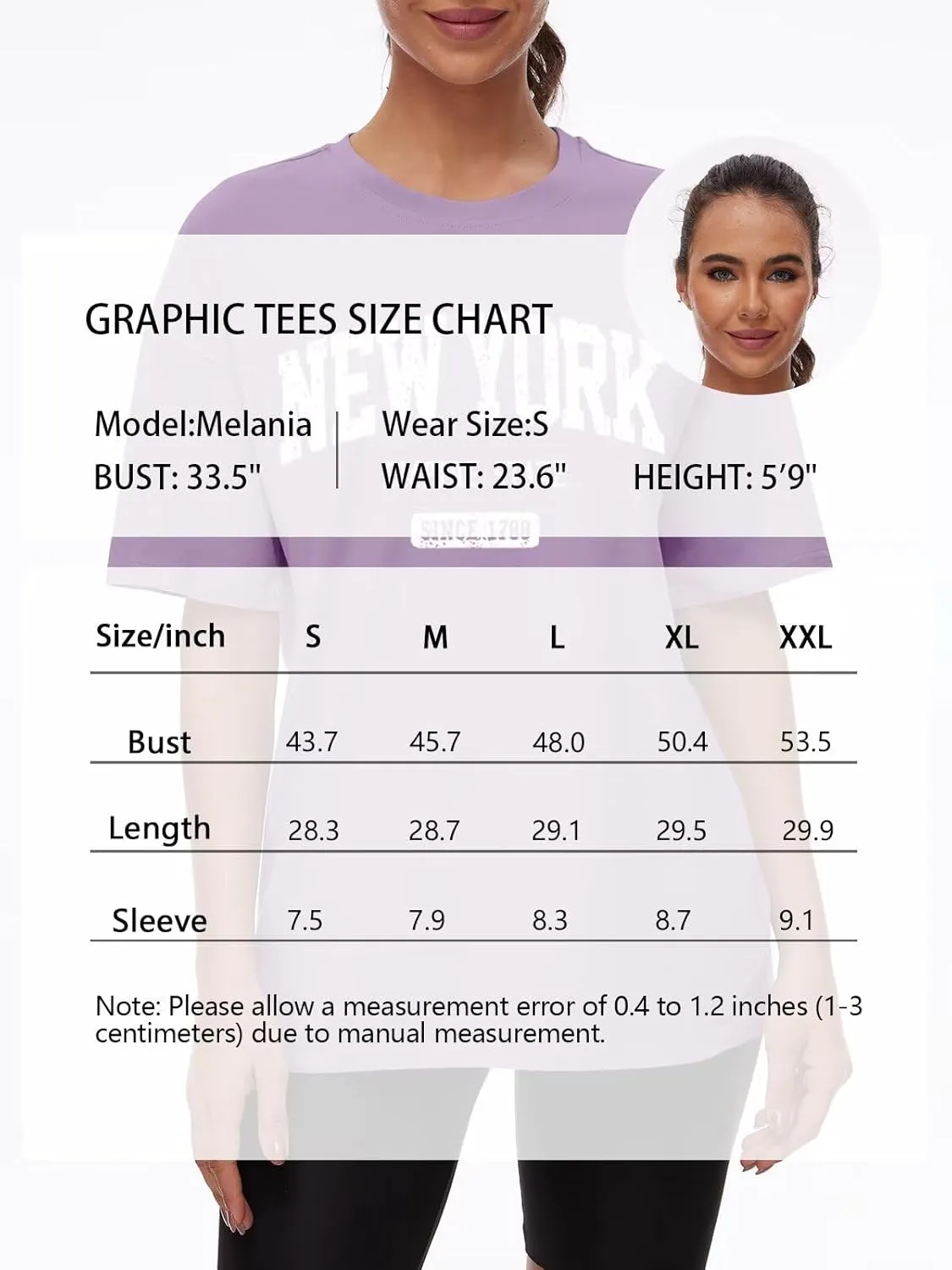 ORANDESIGNE Women Oversized Letter Print T Shirts Crewneck Graphic Short Sleeve Tees